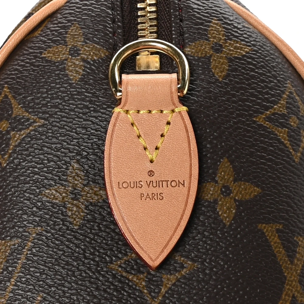 Speedy Bandoulière 20 1:1 Replica Brown Monogram Canvas Natural Leather Trim Handbag - 图片 4