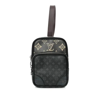 Amazone Sling Bag 1:1 Replica Monogram Eclipse Patchwork Canvas Crossbody Bag