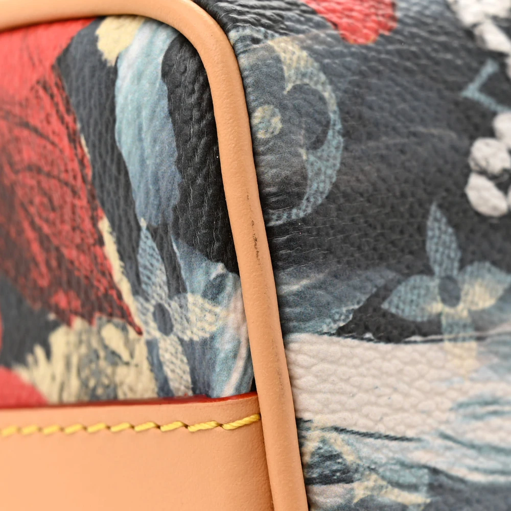 Keepall Bandouliere 25 Super Clone Navy Blue Monogram Canvas Surfing Design Mini Duffel Bag - 图片 5