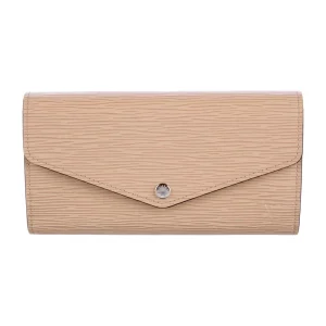 1:1 Mirror Quality Replica Lou!S Vuiton Sarah Wallet in Epi Leather