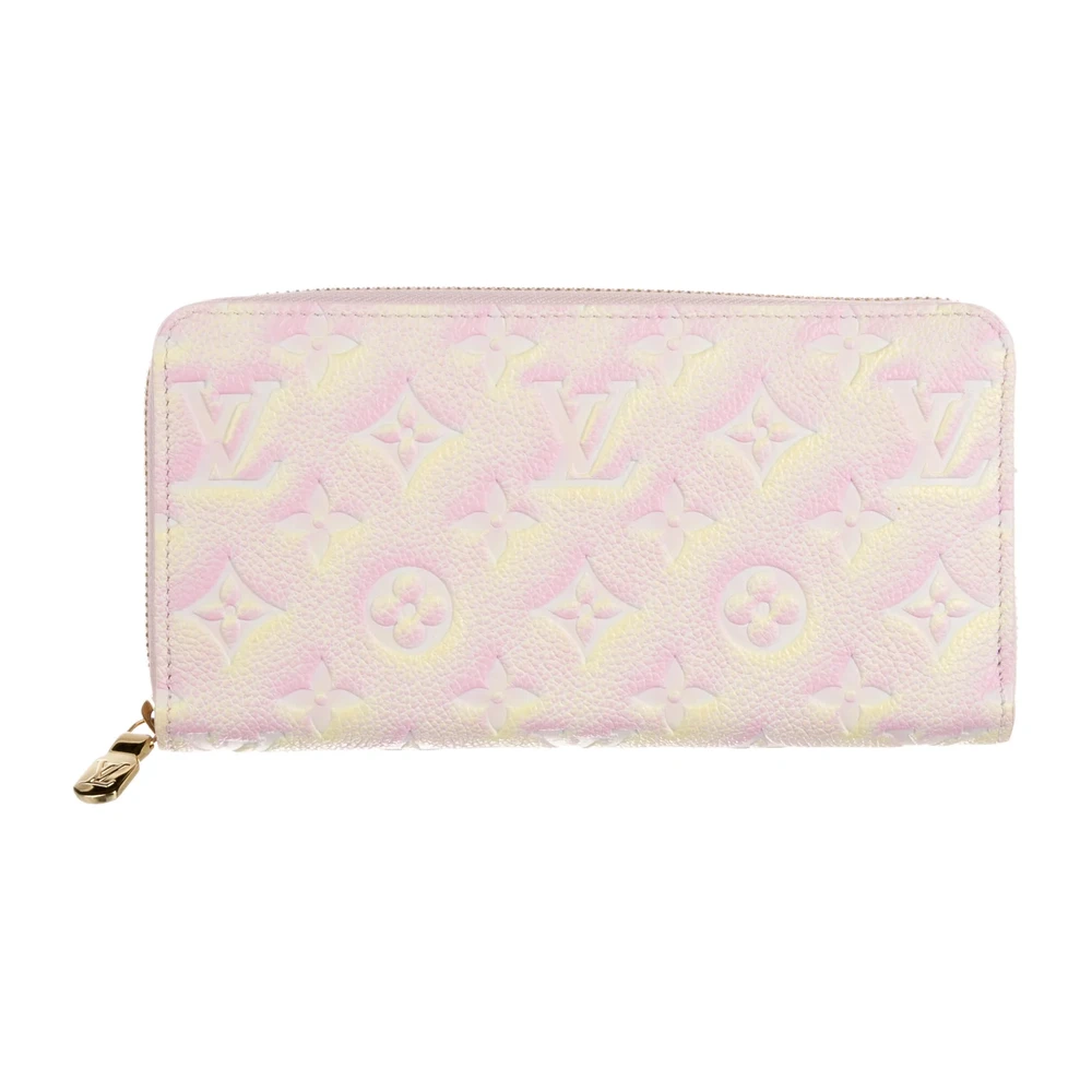 Superfake Louis Vuitton Pink Canvas Wallet – Mirror Quality Replica - 图片 3