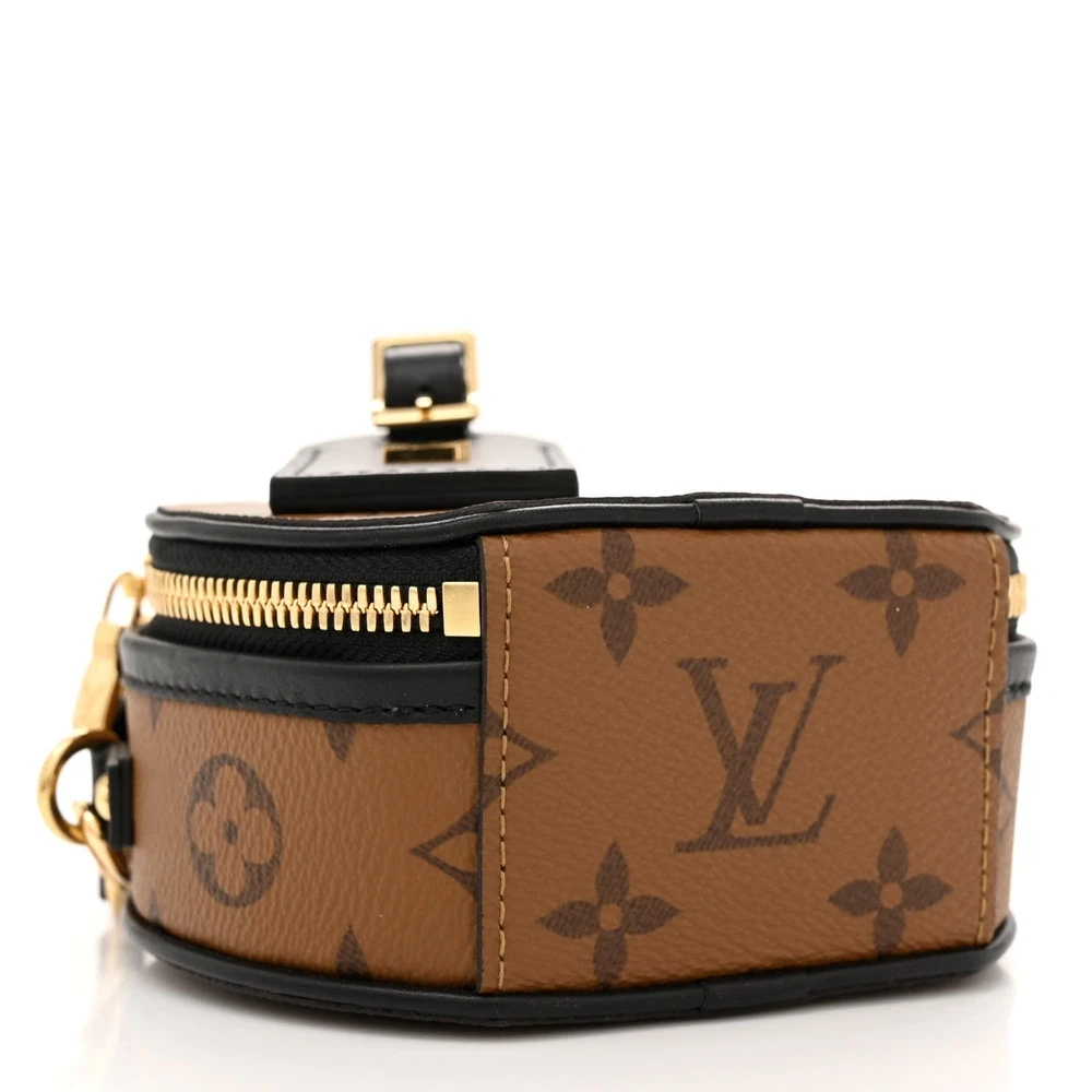 Boîte Chapeau BB 1:1 Replica Reverse Monogram Canvas Mini Crossbody Bag - 图片 6