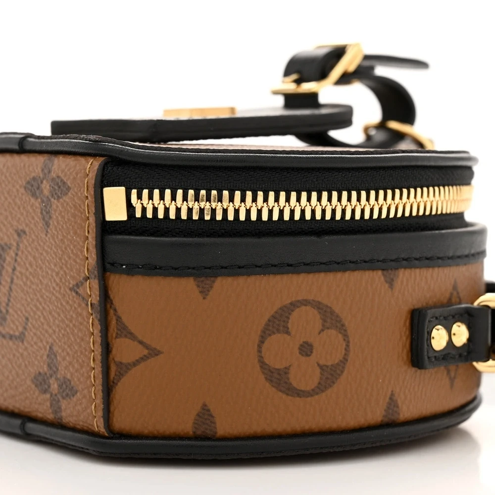 Boîte Chapeau BB 1:1 Replica Reverse Monogram Canvas Mini Crossbody Bag - 图片 2