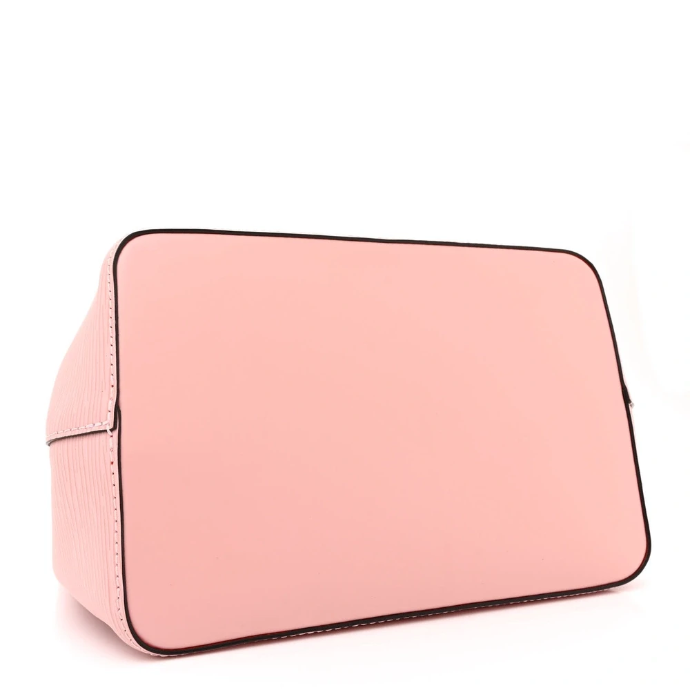 NeoNoe MM 1:1 Replica in Rose Ballerine and Orange Epi Leather Drawstring Bucket Shoulder Bag - 图片 6