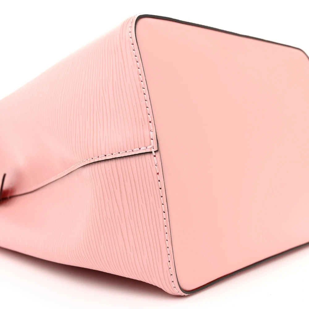 NeoNoe MM 1:1 Replica in Rose Ballerine and Orange Epi Leather Drawstring Bucket Shoulder Bag - 图片 2
