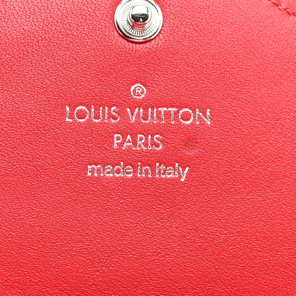 Rouge Calfskin1:1 Replica Wallet with Silver Hardware CrossBody ShoulderBag - 图片 2