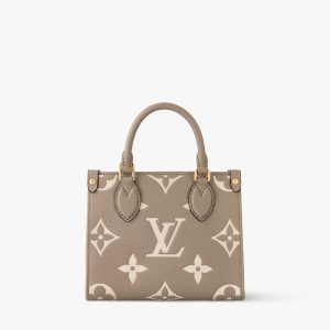 LV OnTheGo BB Dove Gray/Cream Empreinte Super Fake