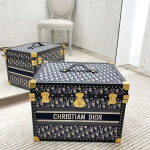 Vespa Top Trunk Blue Oblique Jacquard Canvas -1:1 Replica